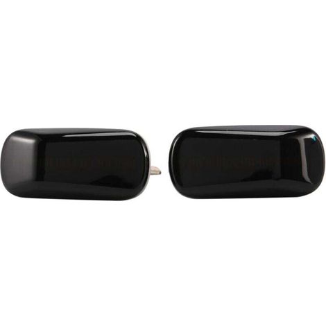 Feux Clignotants Latéraux Dynamiques LED pour Véhicules Noirs