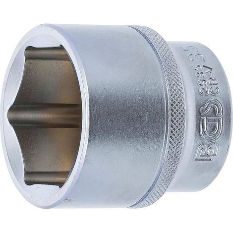 Douille pour Clé Six Pans 12,5 mm (1/2) - 35 mm - Acier Résistant - Usage Professionnel, Cliquet 1/2 - D-Work