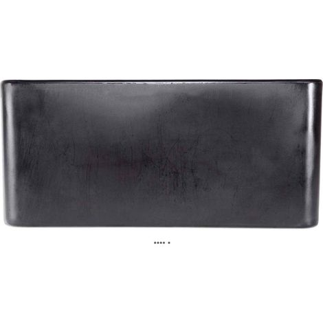 Jardinière FLORE Anthracite L80H37cm pour int. / ext. Rotomoule - choisissez votre diamtre ou votre longueur: 80 cm - couleur: Gris anthracite