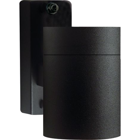 Applique murale TIN Single Métal Noir, H.12 - IP54 - GU10 /Nordlux Extérieur (1/3)