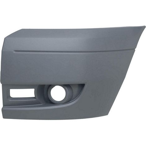 Crosse de pare-choc avant gauche gris clair avec trou anti-brouillard Ford Transit MK7 2006-2014