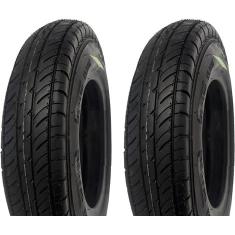 2 Pneumatici 4.00 10 Copertoni Tube type 4 P.R. Per Ruote Carrello Rimorchio (1/4)