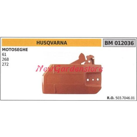 Carter copricatena HUSQVARNA motore motosega 61 268 272 012036