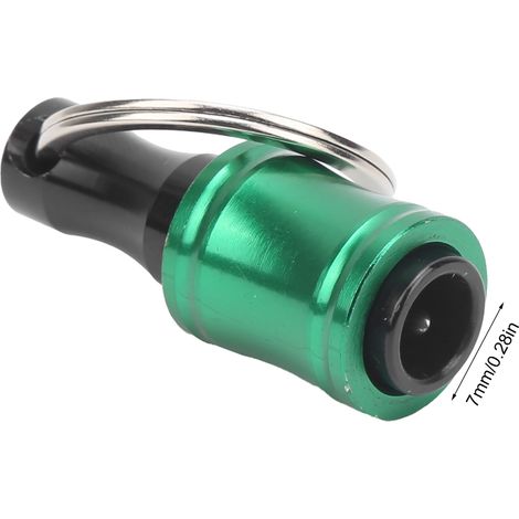Porte-clés en alliage d'aluminium vert (1/5)