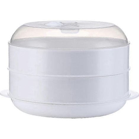 Cuiseur vapeur micro-ondes 1000 ml pour cuire et réchauffer les aliments, sans BPA, facile à ranger (1/5)