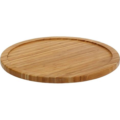 Ce plateau tournant en bois antidérapant est idéal pour organiser et ranger les cuisines, les garde-manger, les réfrigérateurs, les placards ou les plans de travail. (1/4)