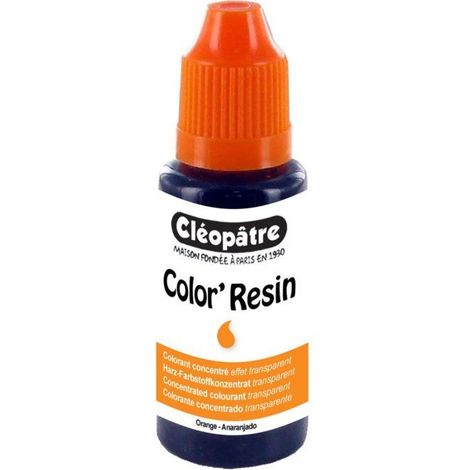 Cléopâtre - Pigment colorant Color'Resin Orange (1/3)