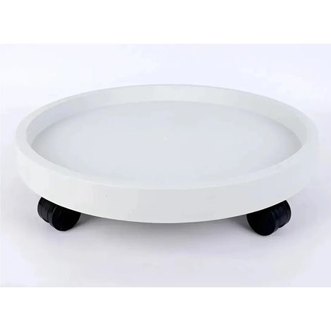 Roulettes pour plateaux de pots de fleurs avec roulettes renforces (1/5)