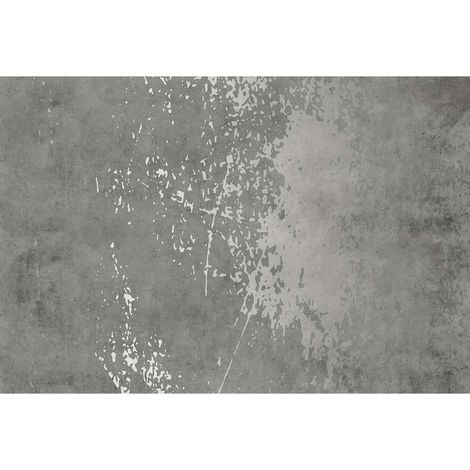 Papier peint panoramique effet béton gris Tapisserie panoramique idéal pour cuisine Papier peint panoramique tendance (1/2)