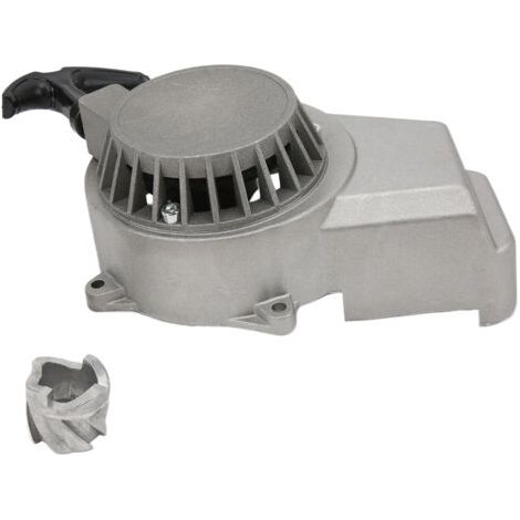 Tirez le démarreur avec noyau en alliage d'aluminium adapté pour 2 temps 47cc 49cc Pocket Bike Mini Bike Dirt Bike (1/4)