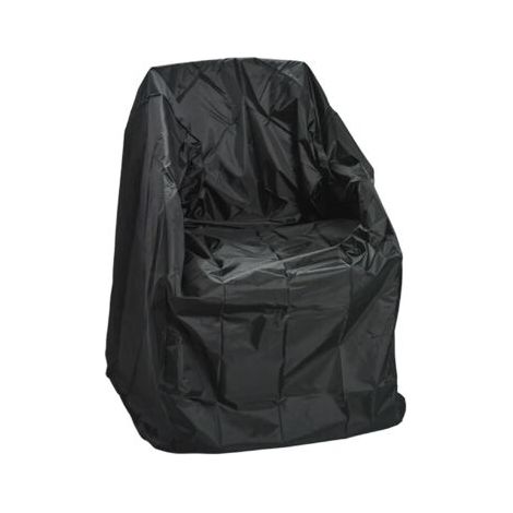 Housse de protection pour chaises de jardin, résistante aux intempéries et aux déchirures, épaisse et transparente, dimensions : 70 x 70 x 125 cm, en tissu PEVA, pour chaises empilables et chaises à d (1/5)