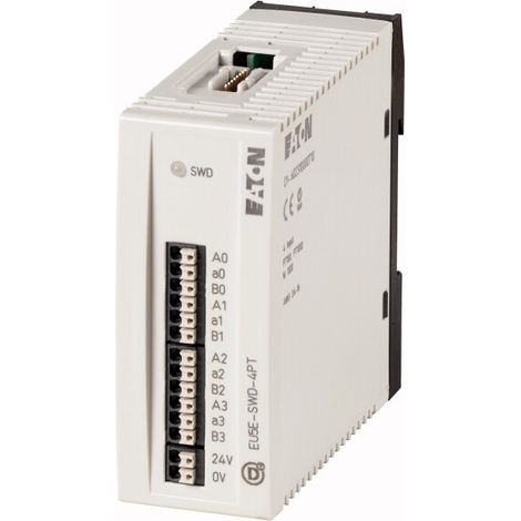 Module analogique 4 entrées températ. 000144064 EATON EU5E-SWD-4PT