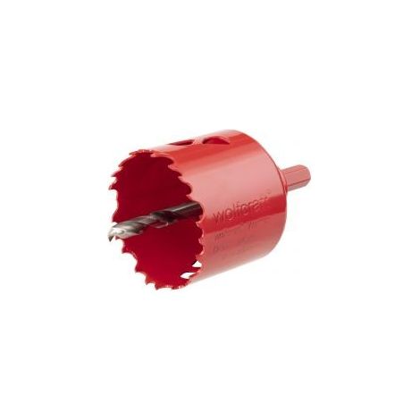 Sierra corona bimetal multimaterial con vastago Ø 54 mm wolf