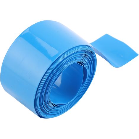 PVC-Schrumpfschlauch für 18650/18500-Akkus, 30 mm Ø 18,5 mm, Länge 5 m (1/5)
