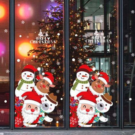Autocollants muraux de Noël - Boutique d'autocollants décoratifs pour vitres et vitrines (1/5)