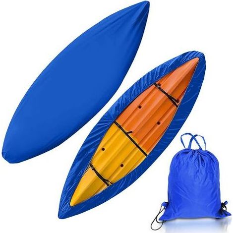 Schutzhülle für Kajaks, verdickte, wasserdichte 420D-Schutzhülle für Kanus und Boote, Sonnenschutz für Angelboote, Kajaks, Kanus und Stand-Up-Paddleboards (1/5)