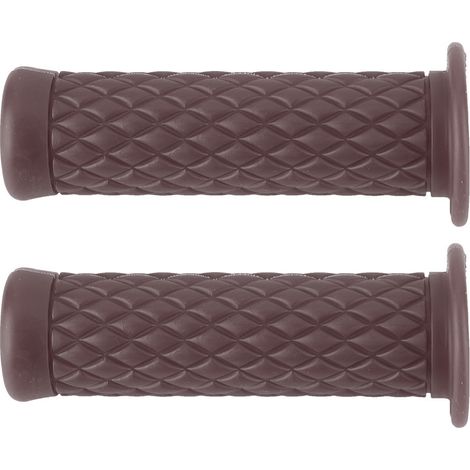 22 mm braune TPU-Lenkergriffe für Motorräder/Fahrräder (1/4)