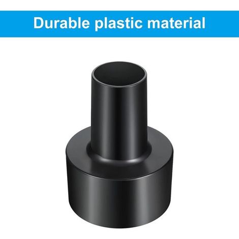 Adaptateur de Tuyau D'Aspirateur Universel 6 Pièces Accessoires de Réducteur de Convertisseur D'Aspirateur Sec et Humide pour noir (1/5)