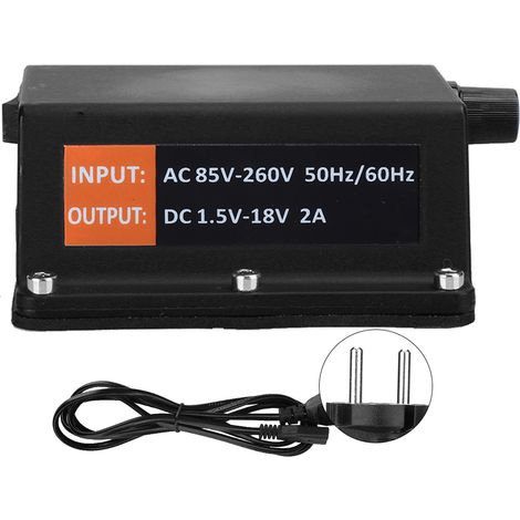 Alimentation Tatouage Écran LCD Antidérapant Pile Machine à Tatouer (85V-260V) Prise EU (1/5)
