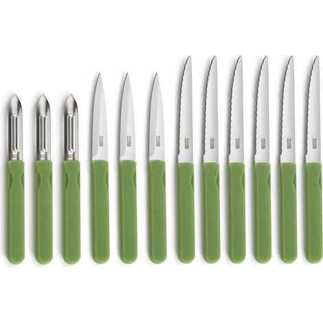Energy Vert - Set de 12 pièces de petite coutellerie