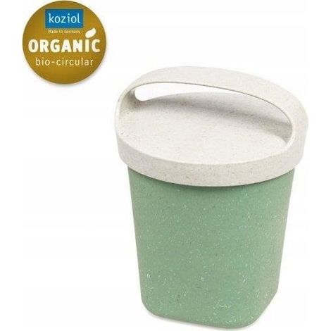 Koziol Buddy recipiente verde hoja naturaleza 10,4 cm
