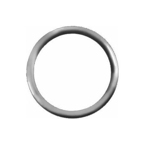 Anneau soudé inox A4 - fil: 10 - Diamètre: 100