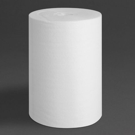 Chiffons de nettoyage compostables blancs Green (lot de 200) - JANTEX (1/5)