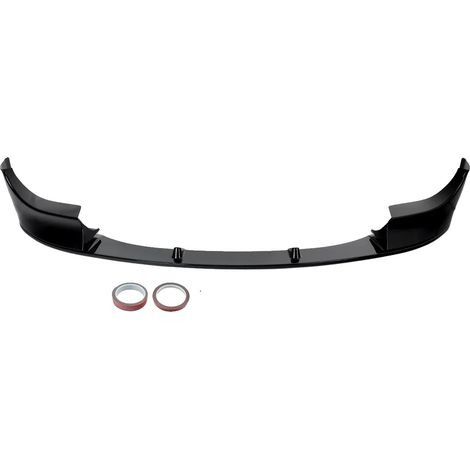 Divisor del parachoques delantero, estilo M Sport, plástico ABS resistente, negro brillante. (1/2)