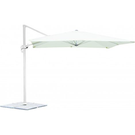 Ombrellone a Braccio Deluxe 3x4 mt Bianco Verdelook (1/3)
