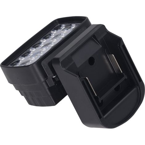 Lampe de travail LED 15 LED 6500K 15-21V au lithium pour atelier grange voiture 8W (1/5)