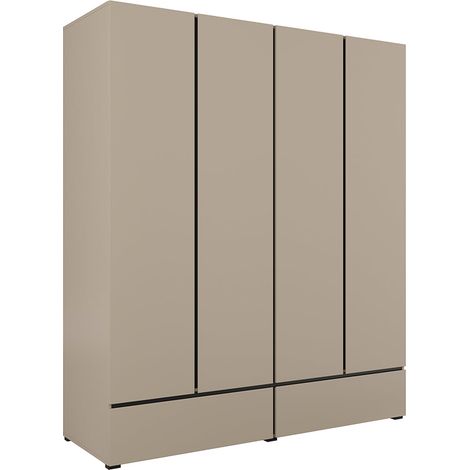 Armario 4 puertas 2 cajones Lilia Taupe (1/5)