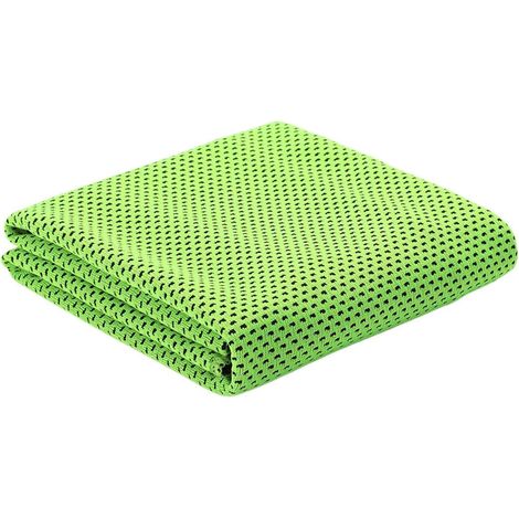 Serviettes rafraîchissantes pour la nuque et le visage, enveloppements rafraîchissants à séchage rapide Serviette de sport respirante 30 x 80 cm idéale pour le yoga, le sport, la course à pied, l'ent (1/5)
