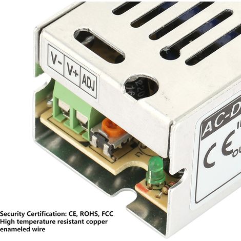 Convertisseur de tension d'alimentation à découpage 5 V CC 10 W/25 W pour écran (10 W) (1/4)