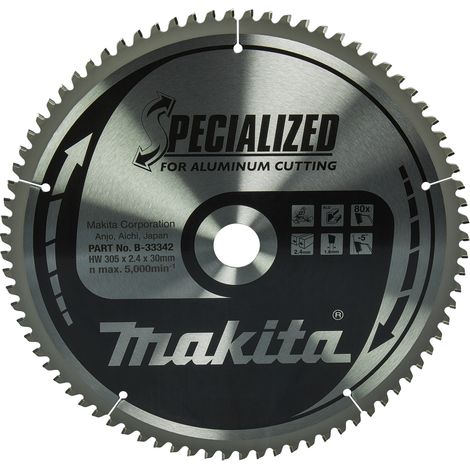 MAKITA ALUMINIUMKLINGE B-33342 Ø305MM LOCH 30mm ZÄHNE 80 (1/4)