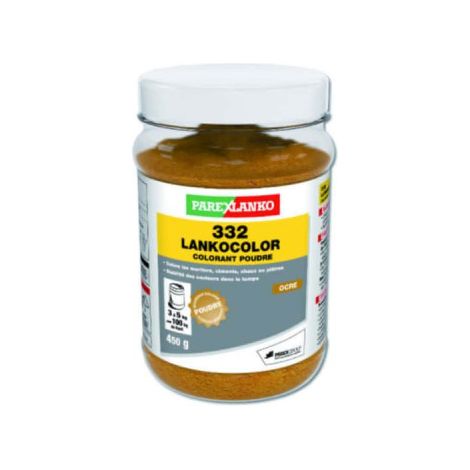 Farbpulver 332 LANKOCOLOR PAREXLANKO - Mörtel, Zement, Gips - Ocker - 450 g