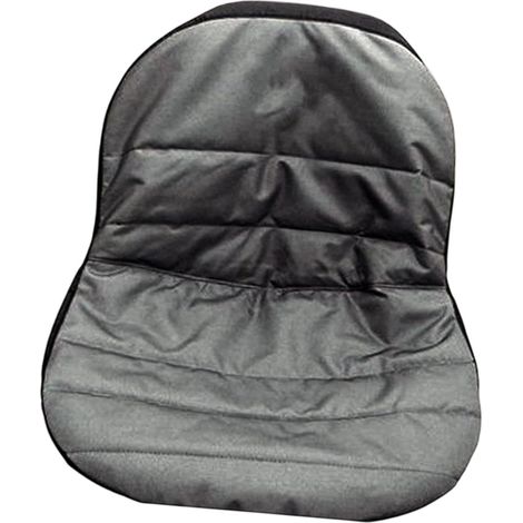 Housse de siège tondeuse - 1 Pièce - Tissu Oxford 600D - Imperméable - Pour Tracteur Sans Accoudoirs - Gris 50x40x35cm (1/5)