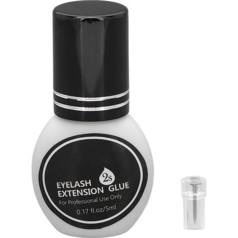 Colle Professionnelle pour Extensions de Cils, Séchage Rapide et Adhérence Forte - 5ml, Idéale pour Débutants (1/5)