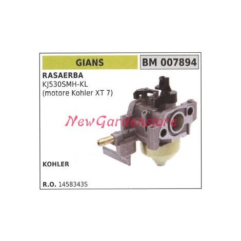 Carburatore a vaschetta GIANS rasaerba tagliaerba KJ 530SMH-KL 007894