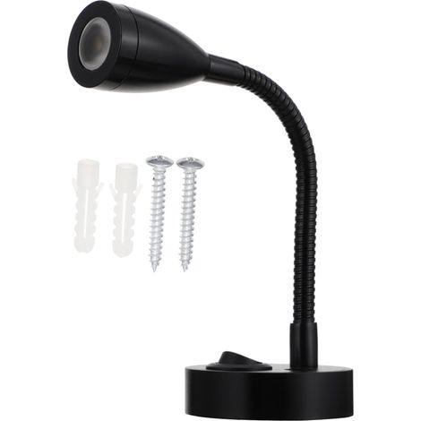 Liseuse Led 12 V Pour Camping-Car Spot De Lecture Murale Universel Bateau Yacht Caravane Éclairage Intérieur Compact Lecture Travail (1/5)