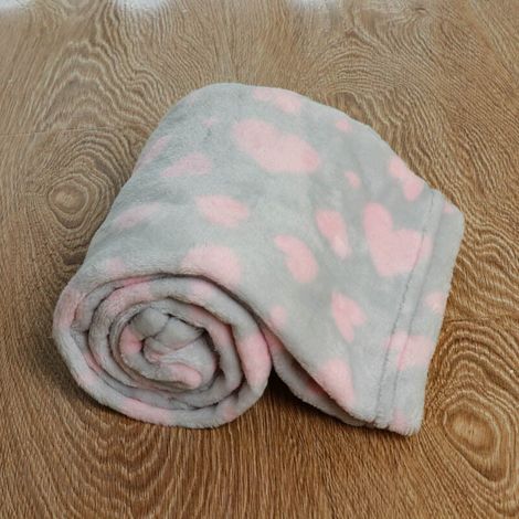 Couverture Bébé, 70 x 100 cm, Microfibre Polaire, (1/4)