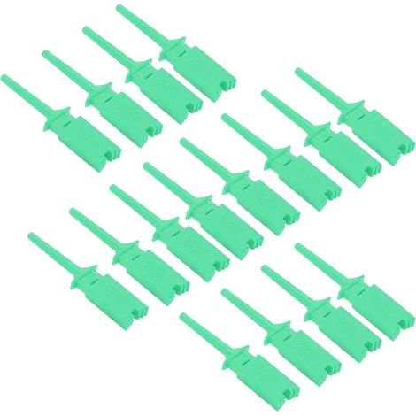 20 crochets de test plats, test précis d'élasticité des circuits, pince de test à crochet en cuivre pur, pièce de rechange (1/4)