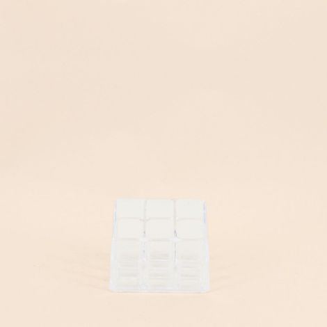 Organisateur à cosmétiques en plastique 9x9cm