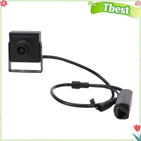 Tbest caméra IP HD Caméra IP POE, objectif 3.6mm, Angle de vue de 85 degrés, petite caméra de informatique peripherique Amb (1/5)