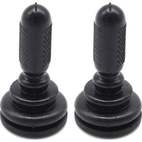 2X para Fiesta MK6 2001-2006 Botón manual del espejo retrovisor de puerta (compatible con izquierda y derecha) 6S61 17B718AA 1507431
