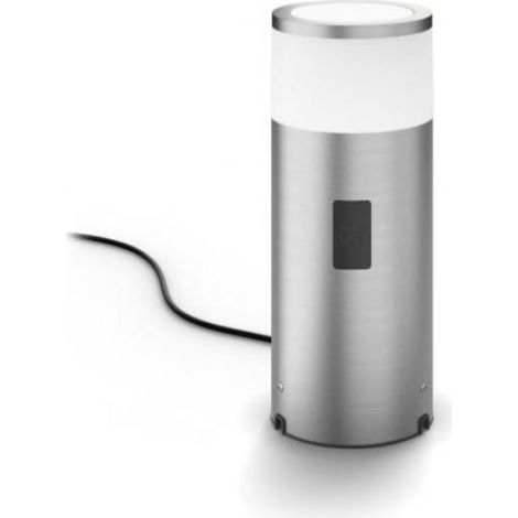 Philips Calla columna de iluminación exterior cromada LED (1/4)