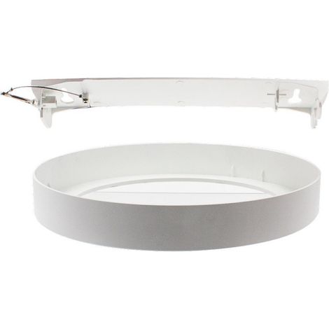 Kit cadre blanc pour pose en saillie de spot encastré Saturn 24W rond réf. 730116 Ø239 mm ARLUX (1/2)