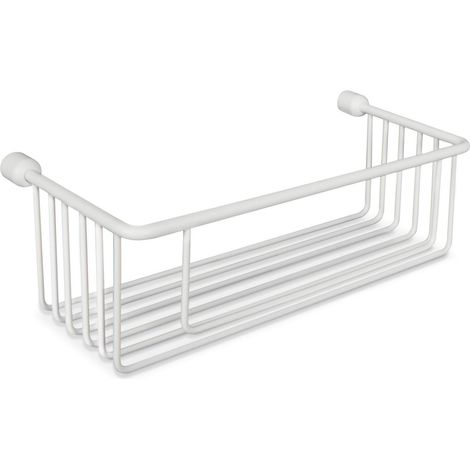BELTRAN 3040 REJILLA Jabonera Rejilla Atornillar 30 cm Blanco Texturizado - ref: 064-3040