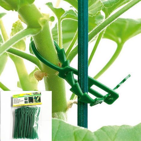 Attache de Plante Liens Réglables de Jardinage,Attache et Soutien pour Plantes,Attaches de Câble de Jardin pour Aider à Soutenir Les Plantes,Vignes Jardinage (1/4)