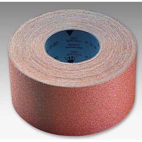 Abrasif en rouleau Siatur h 115x50 m grain 80 (1/2)
