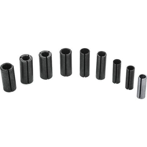 Adaptateur de mandrin de haute précision Adaptateur de porte-outil de fraisage de douille de sciage de bois Adaptateur de tige CNC Adaptateurs d'outils de routeur Support de 12,7 (1/5)